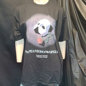 Tultex Black Phantom of the Opera Graphic Tee